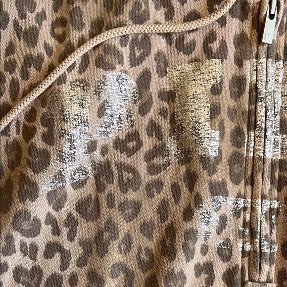 Pink by Victorias Secret Leopard Print Hoodie - Picture 15 of 16